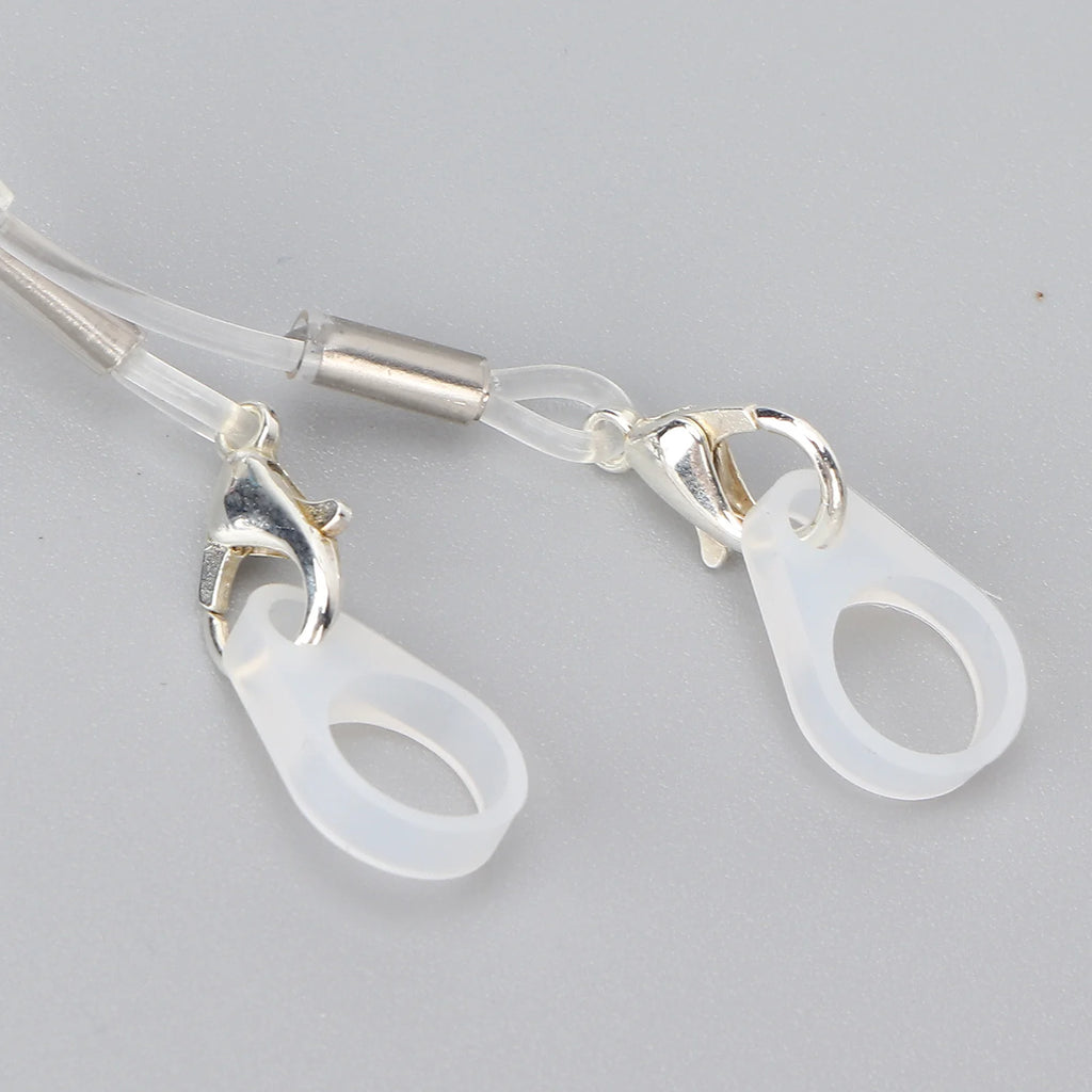 Hearing Aid Lanyard Hearing Aids Holder Clip Prevent Falling Off Lost Hearing Aids Fixation Lanyard Clip For Seniors Supplies Qme