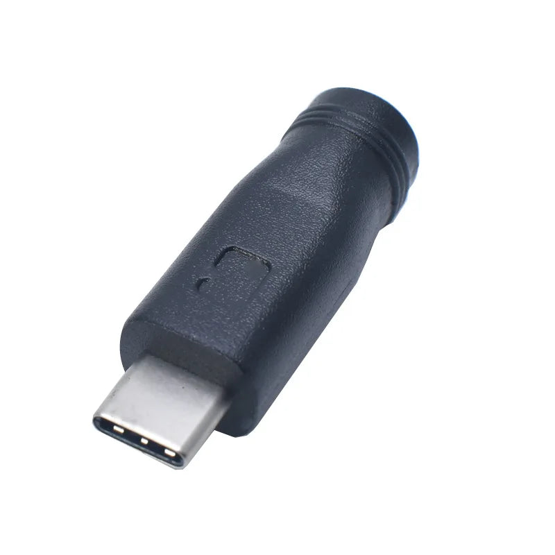 15pcs Type-C to DC 5.5x2.1mm Female to Male Power Adapter Converter Charging Cable for Device Qme 5521MTCP
