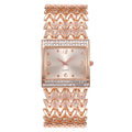 Fashion Luxury Bracelet Watches For Women Stylish Golden Silver Stainless Strap Ladies Quartz Wristwatch Clock Casual Qme Rose Golden