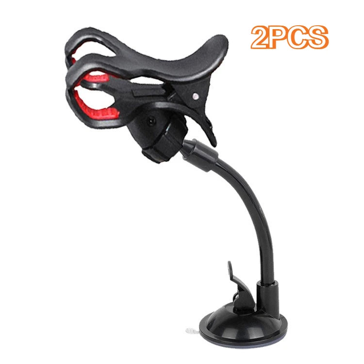 Guitar/Bass Phone Stand, Piano Phone Stand, Strong Suction, No Damage, Freely Bendable For Easy Music Sheet Viewing Qme 2PCS