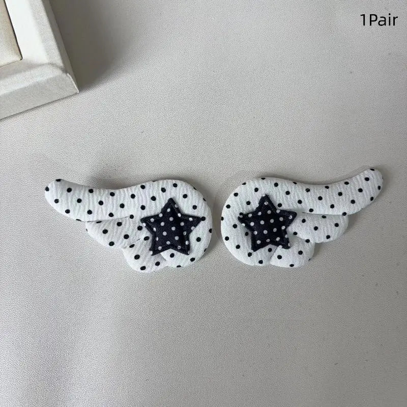 DIY Decorative Lace Appliques Kit Gothic Lolita Trim Decor Set Bow Lace Accessories Set Card Cover Pain Bag DIY Material Pack Qme A15