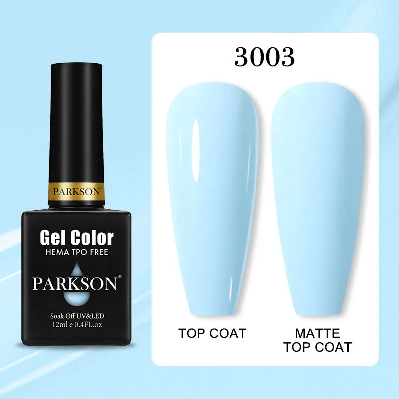 Parkson Colorful Nail Gel Polish Lacquer Soak Off UV LED Long Lasting