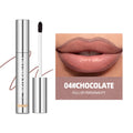 QIBEST Lipliner Peel Off Tattoo Lipgloss Waterproof Long Lasting Matte Lip Tint Brown Contour Tear-off Lip Stain Cosmetics Qme 04