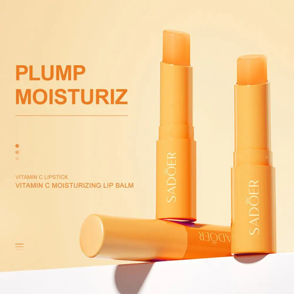 Vitamin C Aloe Coconut Lip Balm Moisturizing Anti Cracking Hydrating Repair Nourishing Lipstick Lips Skin Care Products Qme