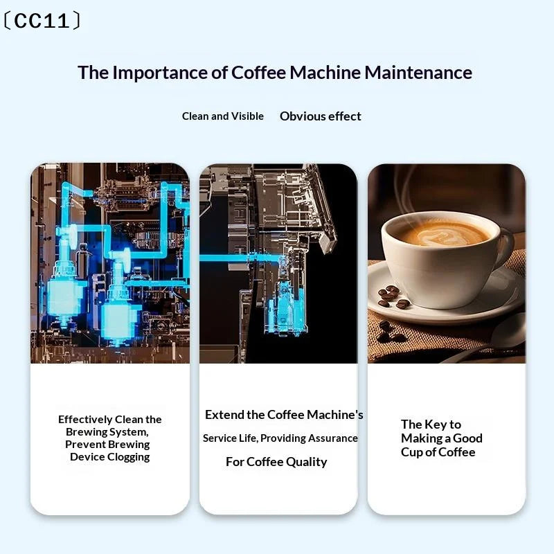 Coffee Machine Espressos Device Descaler Tabs Cleaning Tablets Qme Default Title