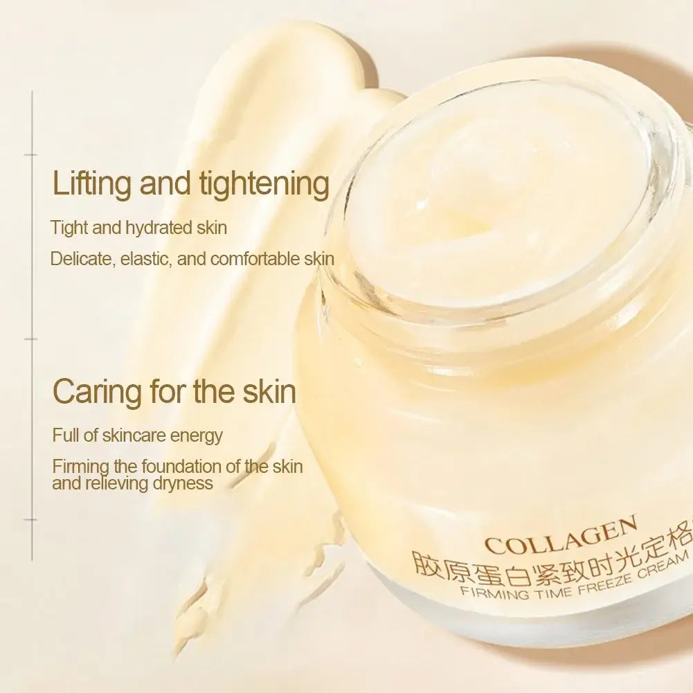 Collagen Face Cream Lifting Firming Moisturizing Illuminating Reduces Qme