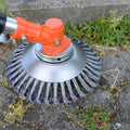 1 piece of heavy-duty wire trimmer head accessory - rust proof, efficient cutting, very suitable for lawn mowers, weeding, garde Qme 1pc