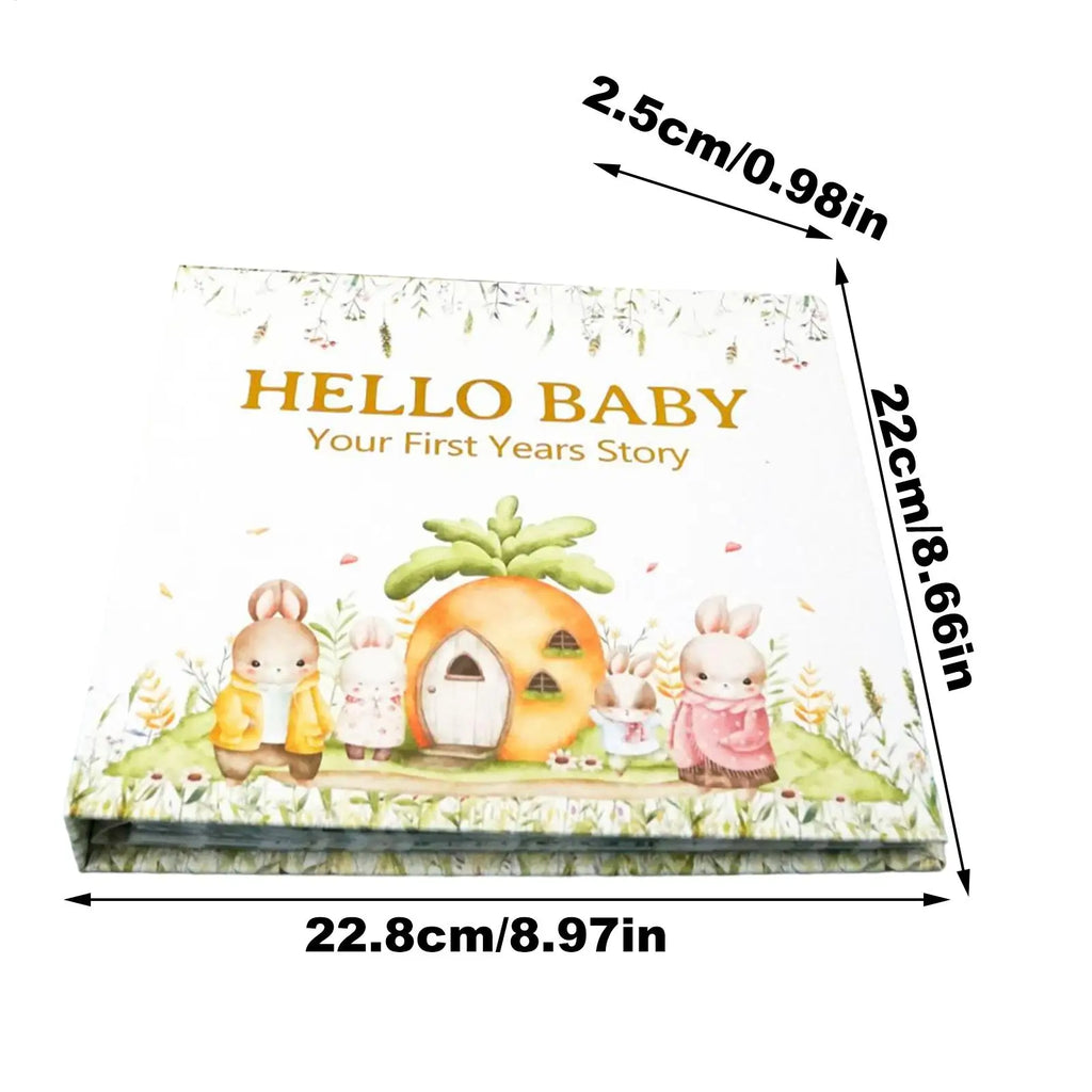 Baby Milestone Book First 5 Year Kids Record Scrapbook Every Event Qme