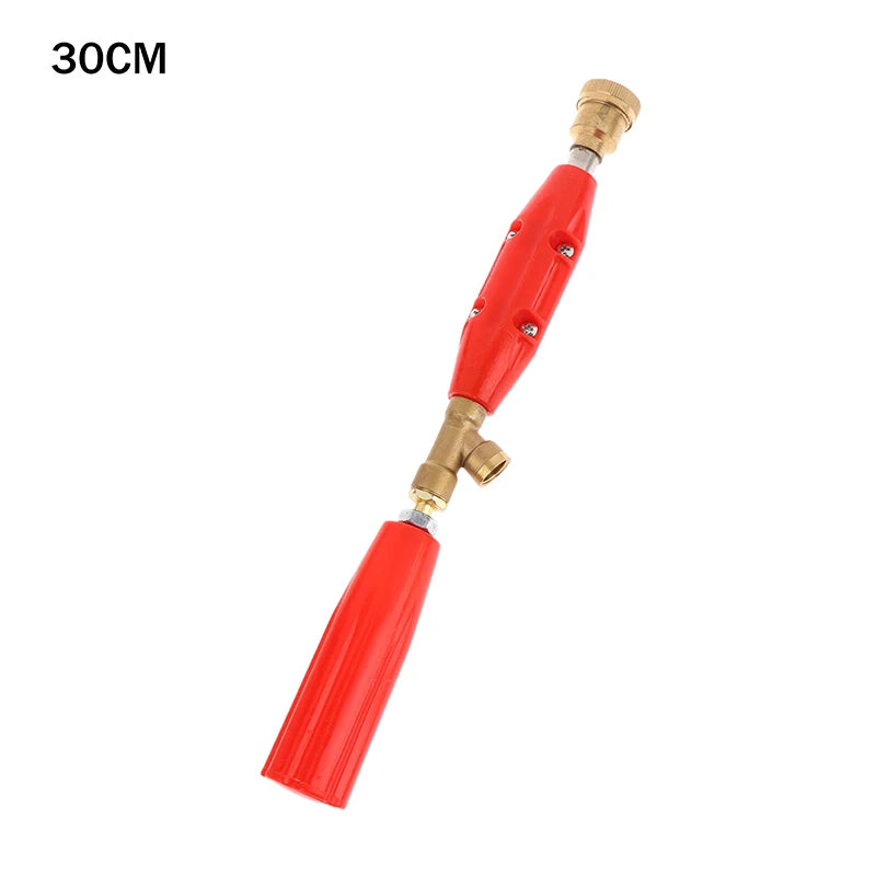 Garden Sprayer Nozzle High Pressure Water Spray Sprinklers Adjustable Power Sprayer Nozzle Spraying Rod Agriculture Tools Qme 30cm