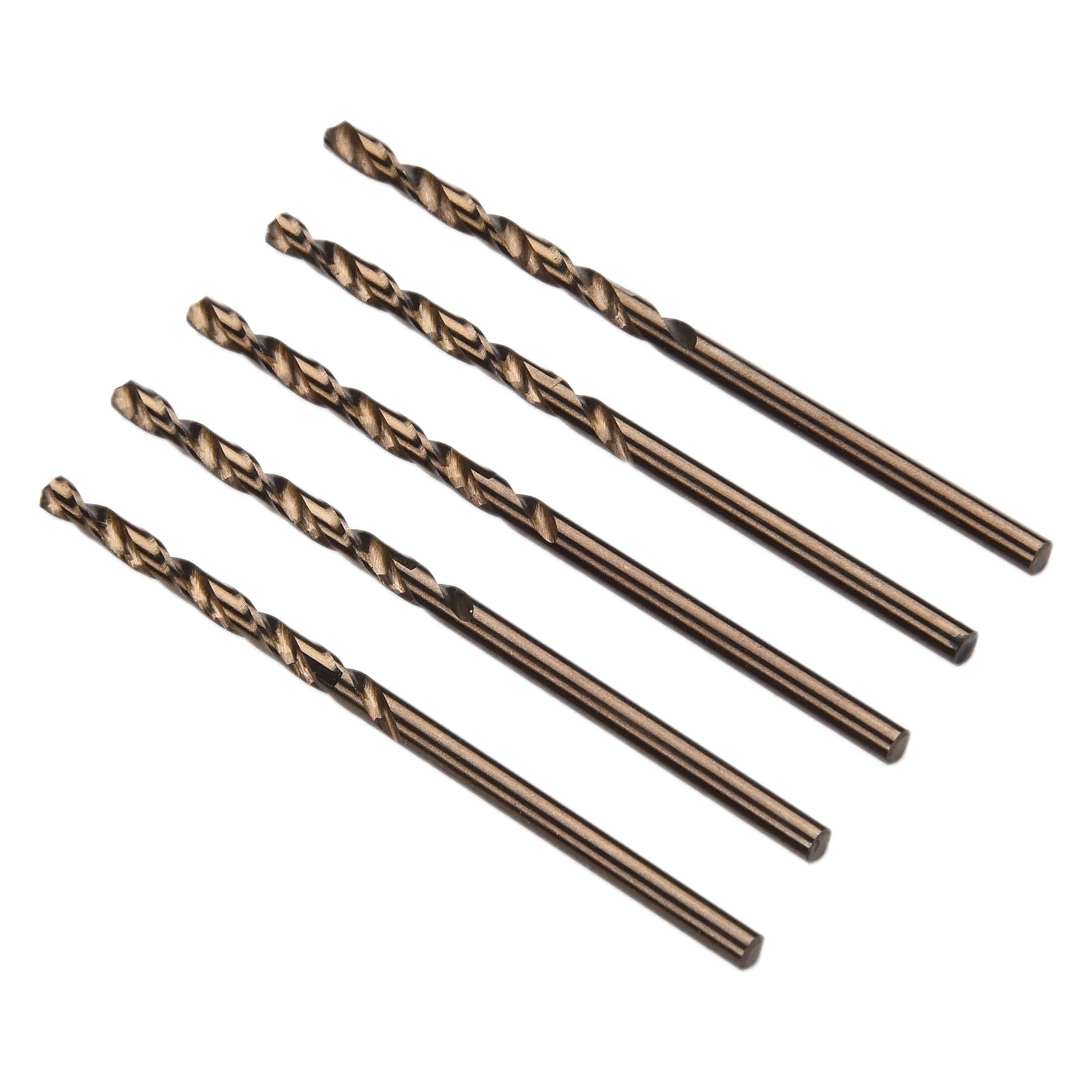 5pcs M35 Cobalt Drill Bit Set 1mm 1.5mm 2mm 2.5mm 3mm 3.5mm 4mm Drill Bits For Stainless Steel Hard Metal Wood Hole Cutter Qme