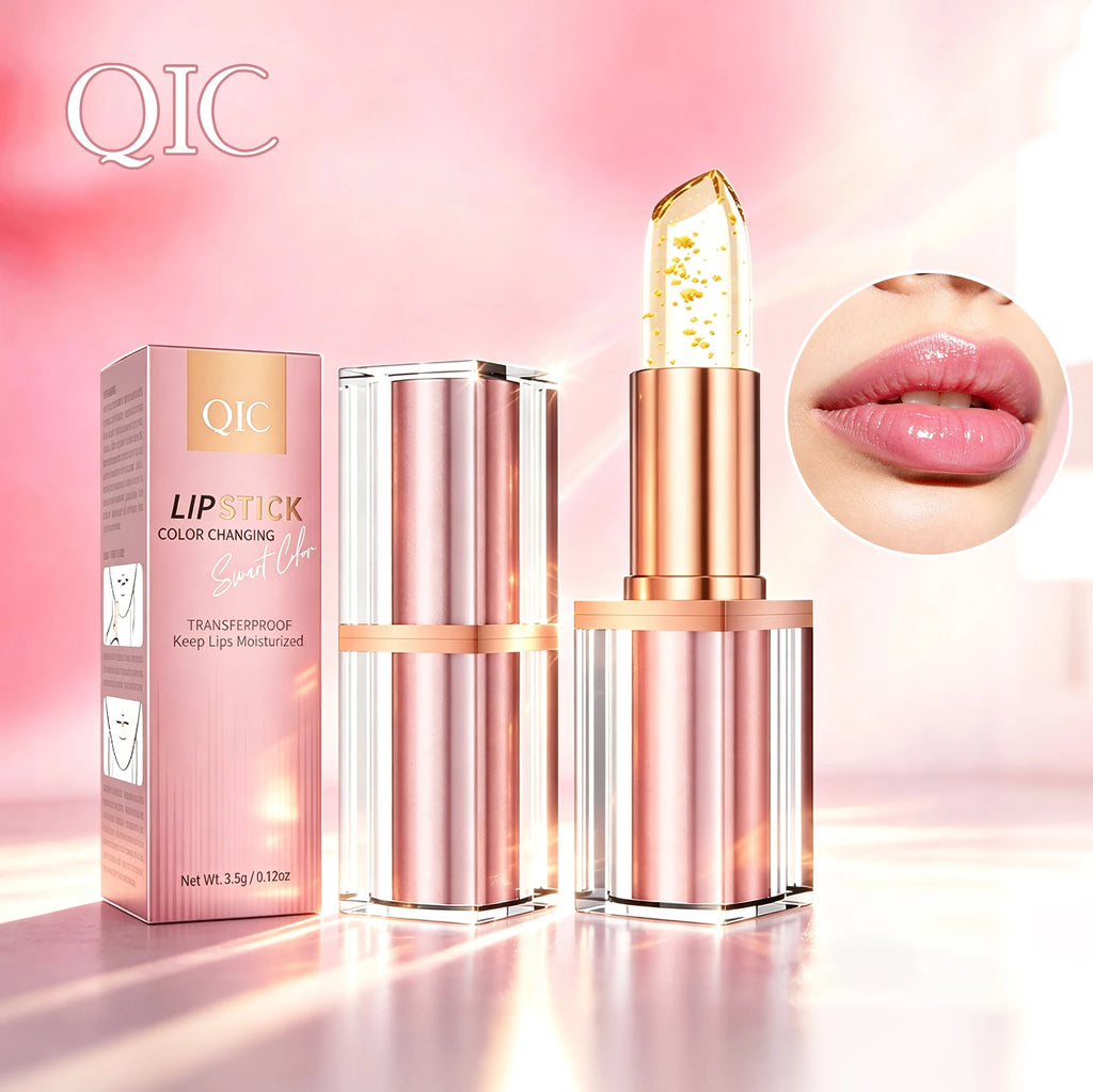 Color Changing Jelly Lipstick Waterproof Non-stick Cup Long Lasting Moisturizing Lip Balm Anti-fade Beauty Lip Makeup Qme