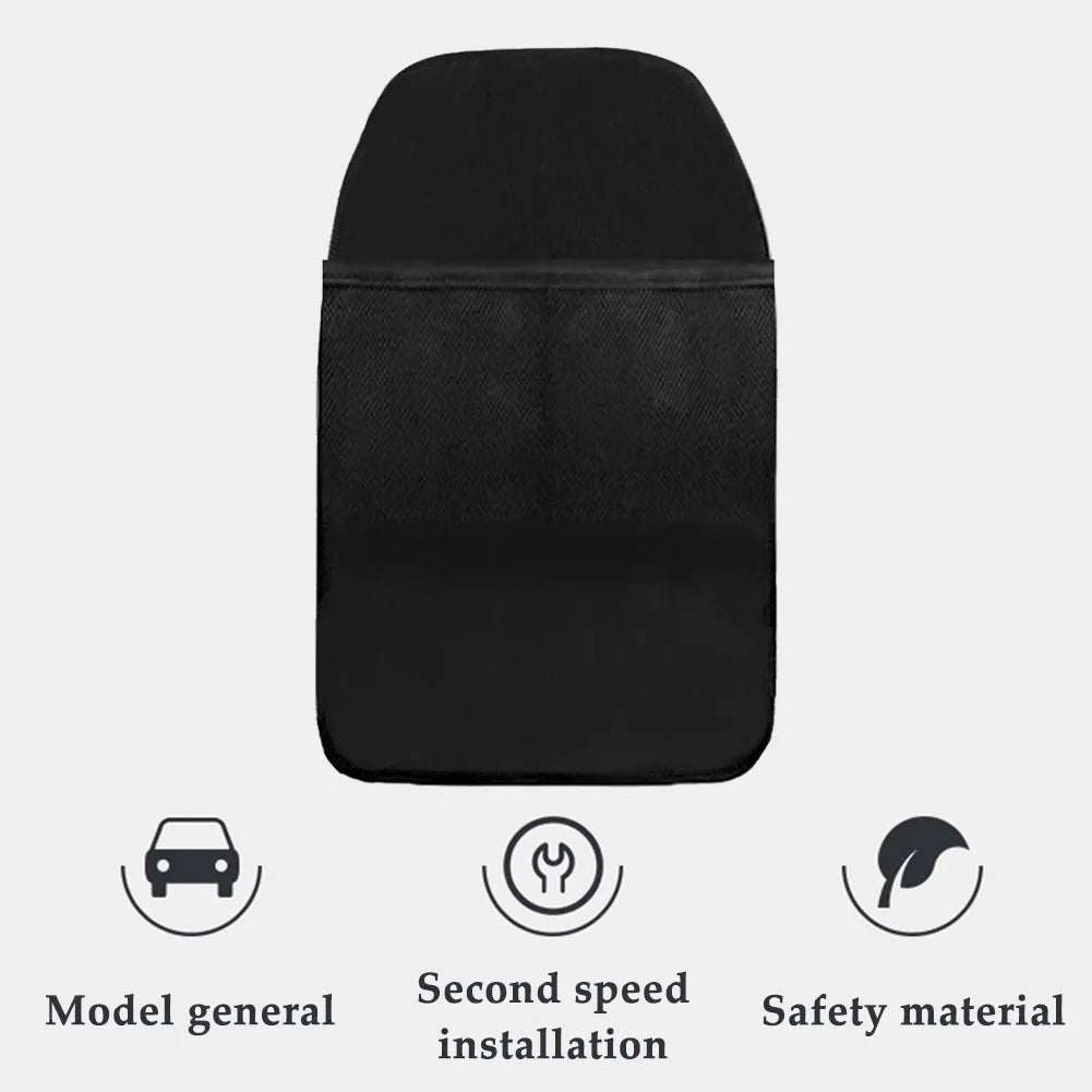 Car Rear Seat Back Scuff Dirty Protection Cover Anti Mud Dirt Seat Back Protective Cover Waterproof Auto Seat Back Protector Mat Qme