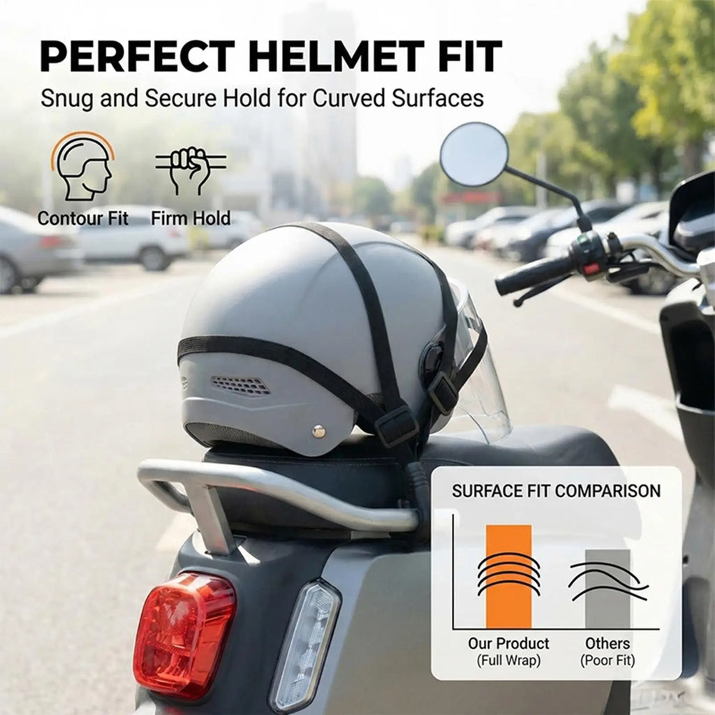 NEW Dirtbike Straps Heavy Duty Elastic Dirt Bike Accessories Motorcycle Helmet Lock Straps For Riding Touring Camping Travel Qme