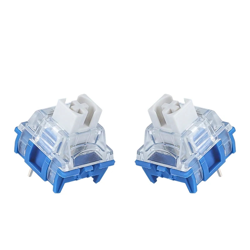 TTC Speed Silver V2 Custom Gamer Mechanical Keyboard Linear Switch 45gf 3Pin RGB SMD Hot Swap Switches Miscontact Prevention DIY Qme