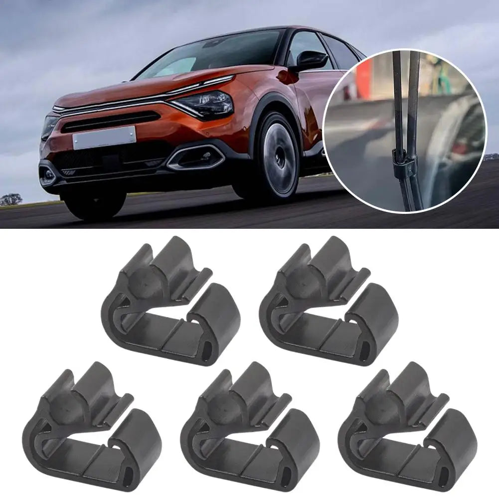 5pcs Wiper Arm Spray Pipe Clamp Buckle For Peugeot 3008 (P84) 5008 (P87) 408x for Citroen C5 Aircross C5x Accessories Qme
