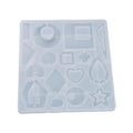 DIY Charms Earring Silicone Creative Jewelry Making Casting Tools Earring Craft Making AccessoriesEarring Molds Resin Qme A