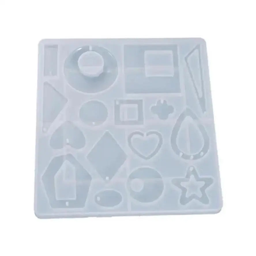 DIY Charms Earring Silicone Creative Jewelry Making Casting Tools Earring Craft Making AccessoriesEarring Molds Resin Qme A