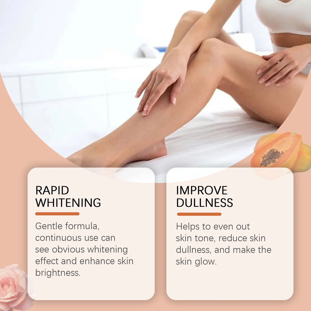 Papaya Whitening Body Oil Nourishing Brightening Skin Care Relaxing Muscle Smoothing Moisturizing Body Massage Skin Papaya Oil Qme