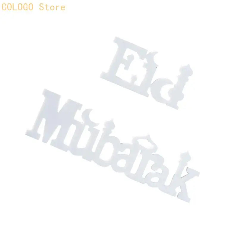 Moon Star Eid Decors Sign Mantels Shelf Desk Styling D0LD Qme