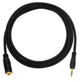 4pcs Gold plated audio cable to small 2.5mm 3-level male to 3.5mm 3-level female signal adapter cable straight extension cable Qme 3M