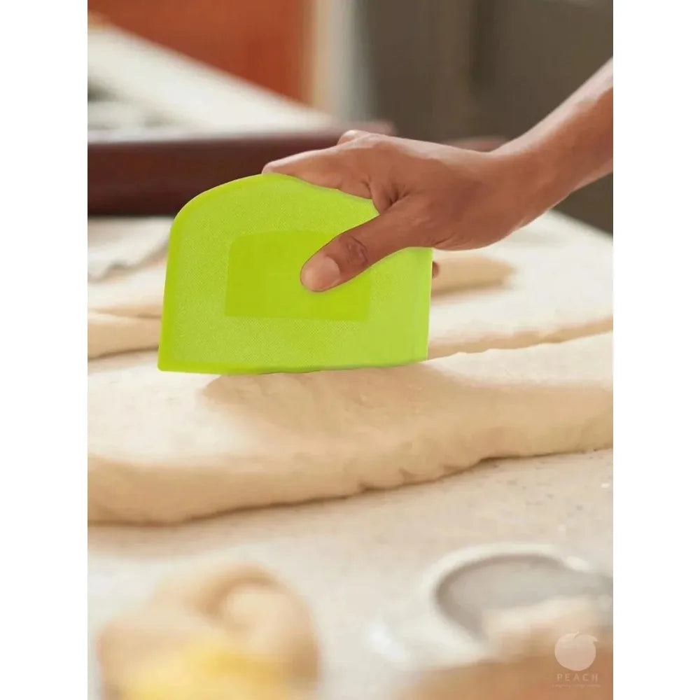 Baking-Supplies Dough-Scraper Plastic Smooth Edge Butter Cake Spatula Essential Household Kitchen Baking Tool Qme