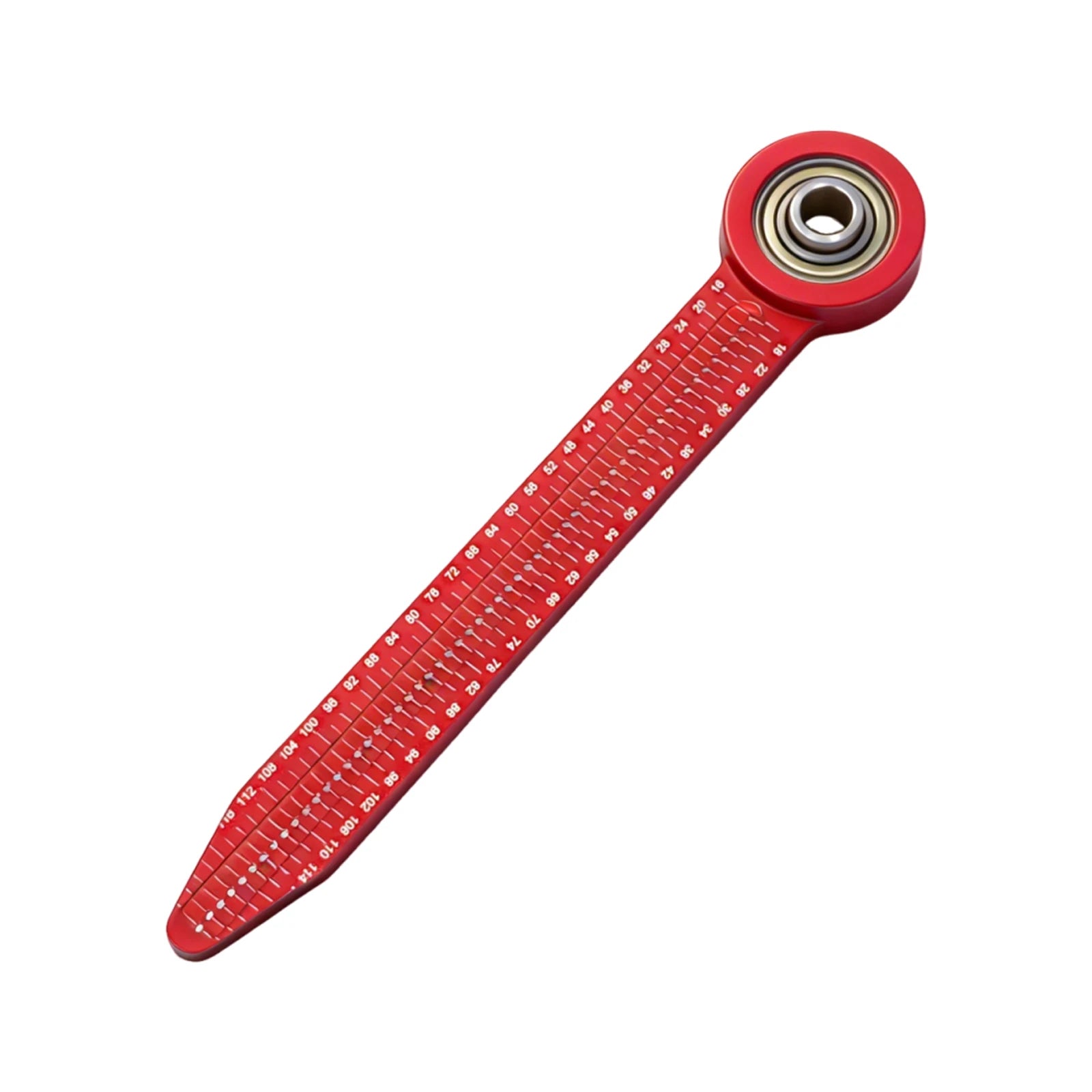 Woodworking Compass Scriber Multi-Purpose Portable Woodworking Hole Ruler Circle Maker Compass for Carpenter Architect Qme Red