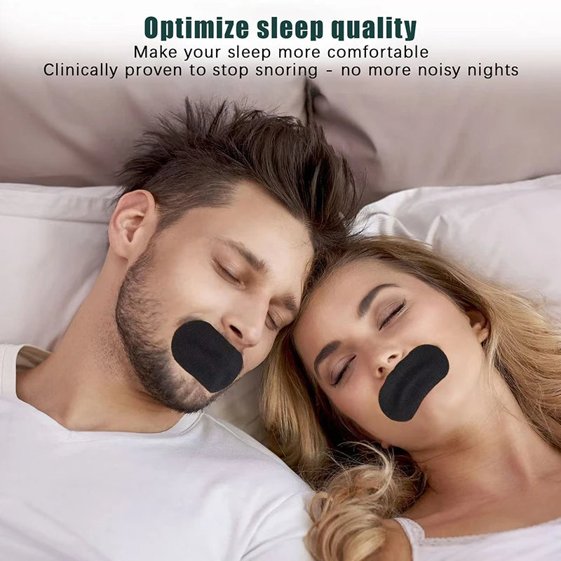 Medical-grade Anti-snoring Mouth Tape Nasal Strips Improved Breathing Qme
