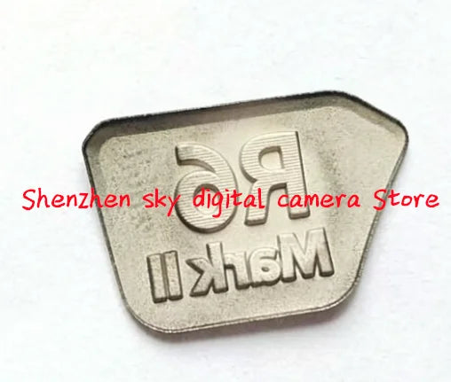 original R6 II LOGO Body emblem Logo name plate Repair part For Canon EOS R62 camera Qme