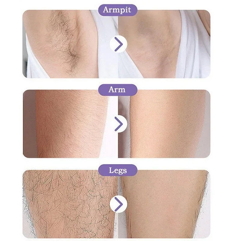 Crystal Hair Removal Eraser Painless Safe Reusable Easy Clean Depilation Tool Physical Glass Hair Removal Body Beauty Eraser Qme
