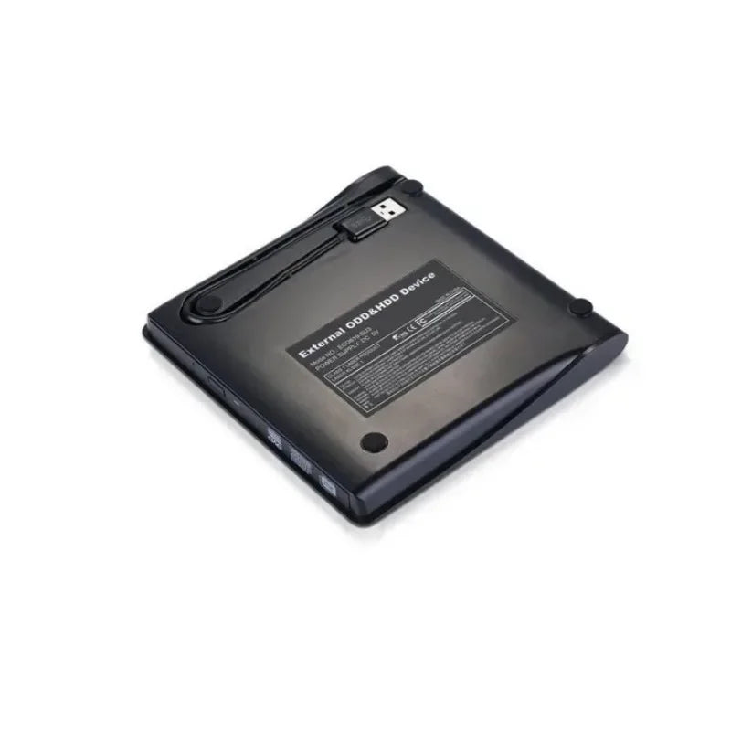 External USB 3.0 High Speed DL DVD RW Burner CD Slim Portable Optical Drive for Asus Samsung Acer Dell Laptop HP Qme