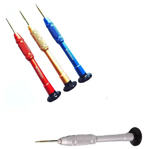 0.6 Tri Point Screwdriver Repair Triwing Tool Practical Household Small Tool Metal Mini Screwdriver Random Color Qme