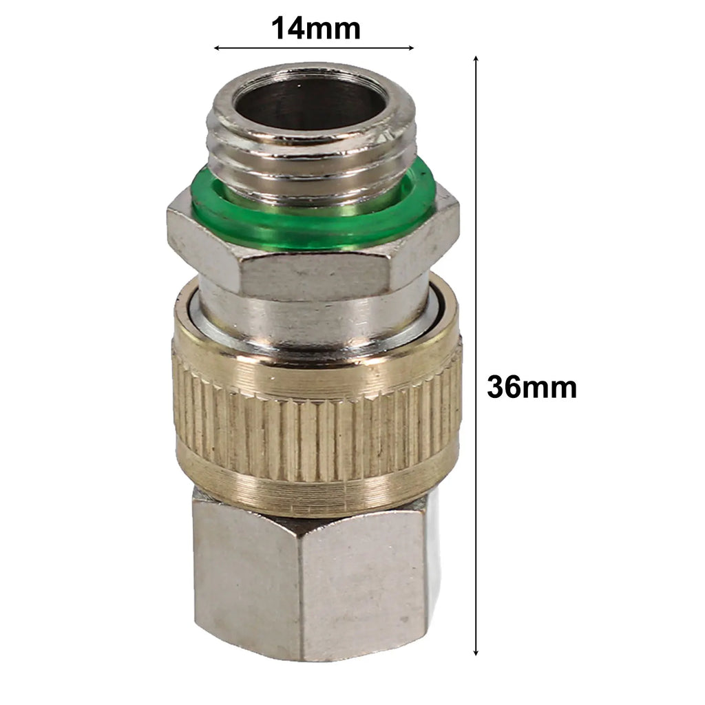 Copper Quick Connector Garden Watering Tool For Agricultural Dosing Plunger Pump High Pressure Hose Garden Irrigation Tools Qme