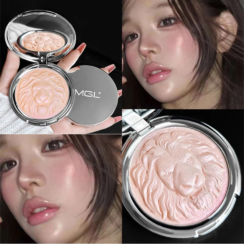 3 Face Highlighter Palette Llluminator Natural Glow Waterproof Qme