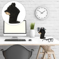 1Pcs Wooden Glasses Stand Animal Shape Desktop Decorative Eyeglasses Holder for Home Office Desk Spectacle Frame Rack Desktop Qme Default Title