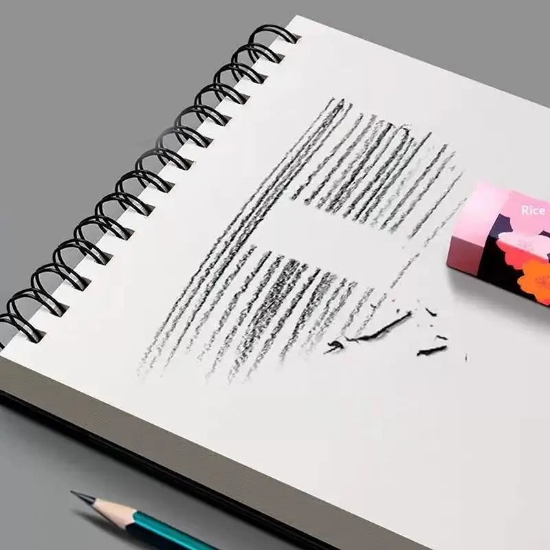 30 Sheets Spiral Sketch Book Acid A4 A5 A6 8K 16K Pad Drawing Qme