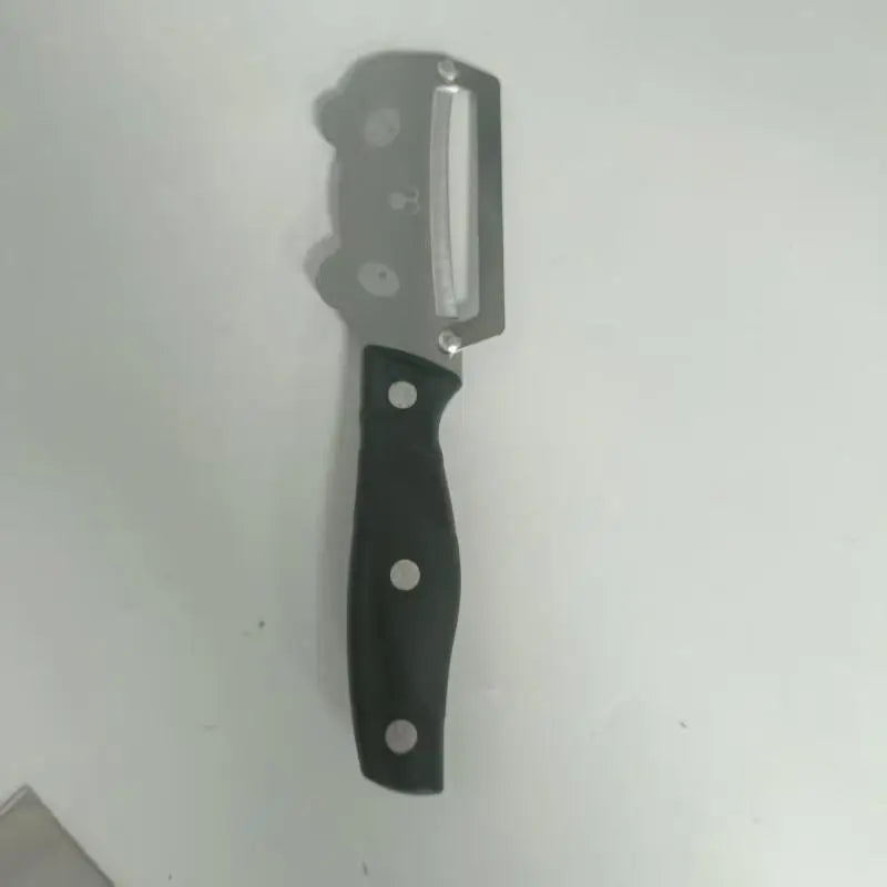 Stainless Steel Fruit Peeler 2-in-1 Bottle Opener Paring Knife Planer Qme A7