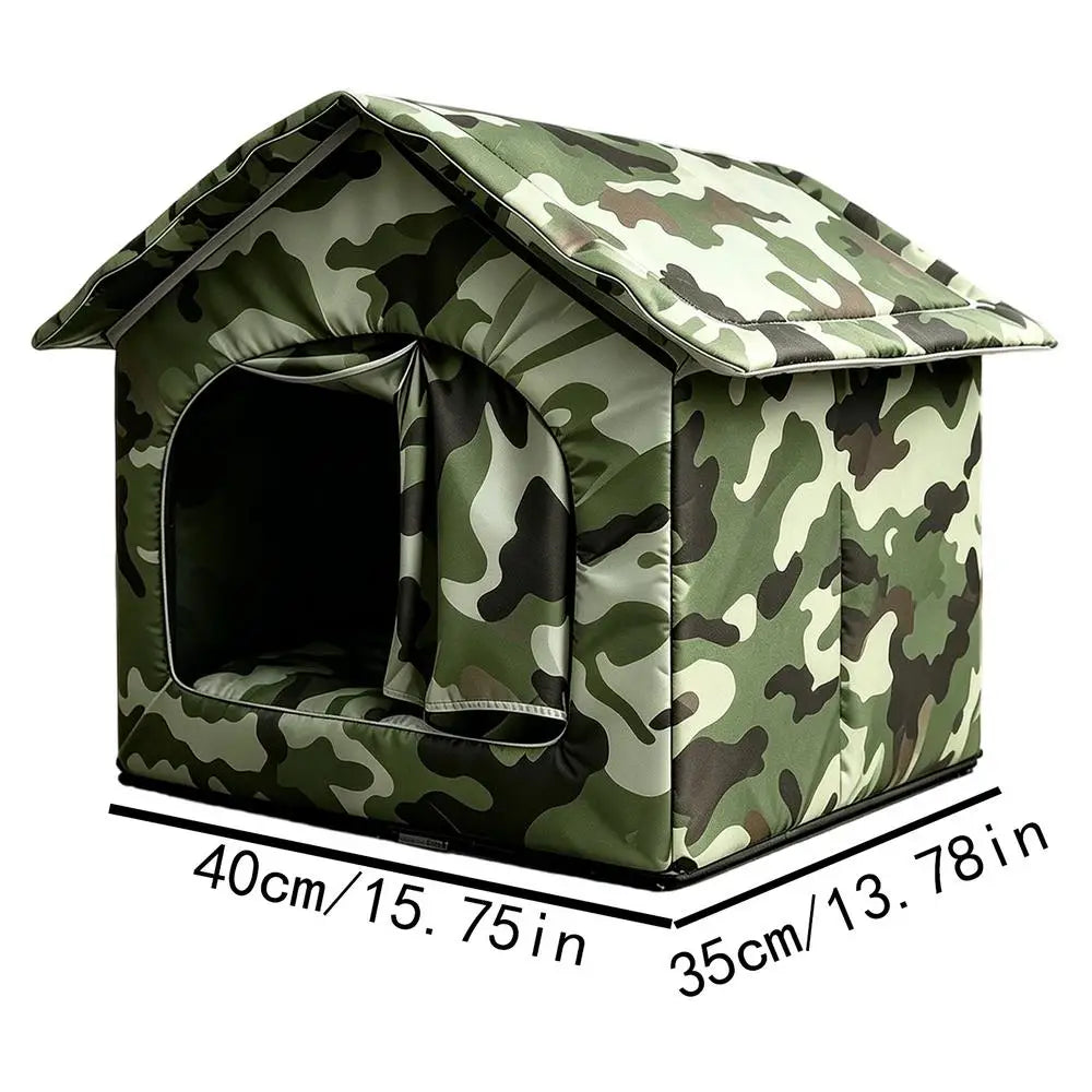 Cooling Cat House Waterproof Kitten House Cool Down Cat Nest for Pet Parents Trainers Animal Lovers Apartment Home Office Qme Green China Mainland