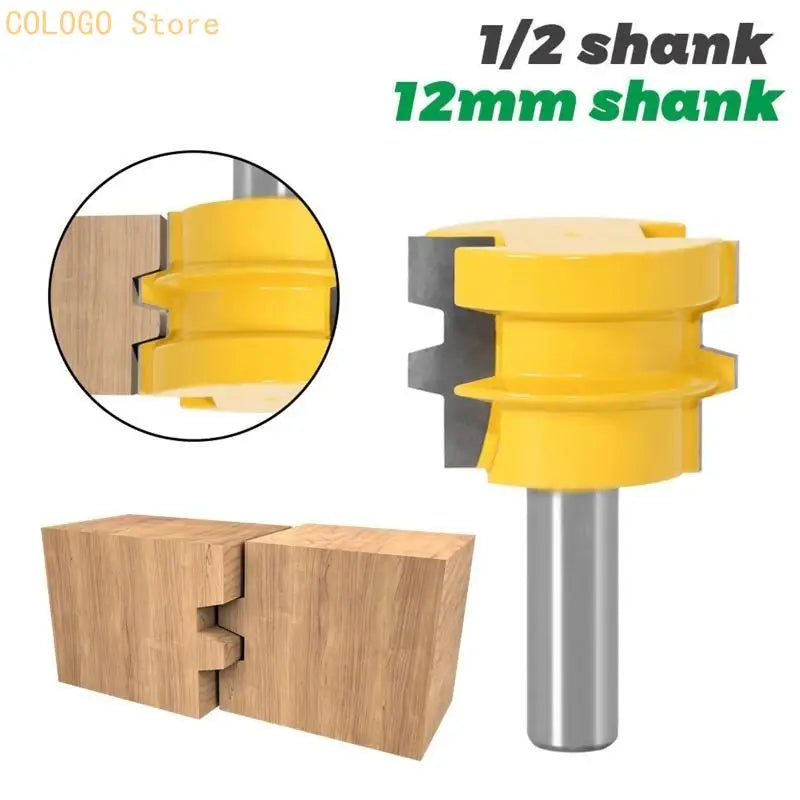 Tenon Flooring Milling Cutter 12 Shank Tongue Router Bit D0LD Qme