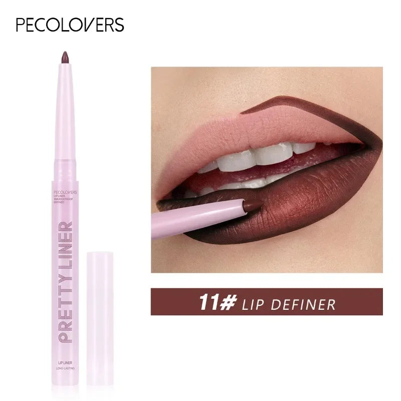 Purple Lip Line Pen Waterproof Pollution Proof Durable Will Not Drop Qme 11