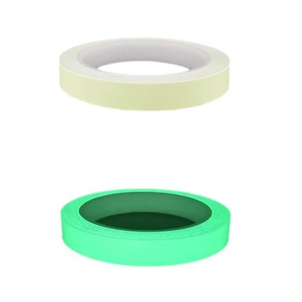5m Luminous Tape Glow In Dark Anti Slip Tape 1-4cm Waterproof Photoluminescent Tape For Stair Treads Floor Marking Night Guide Qme
