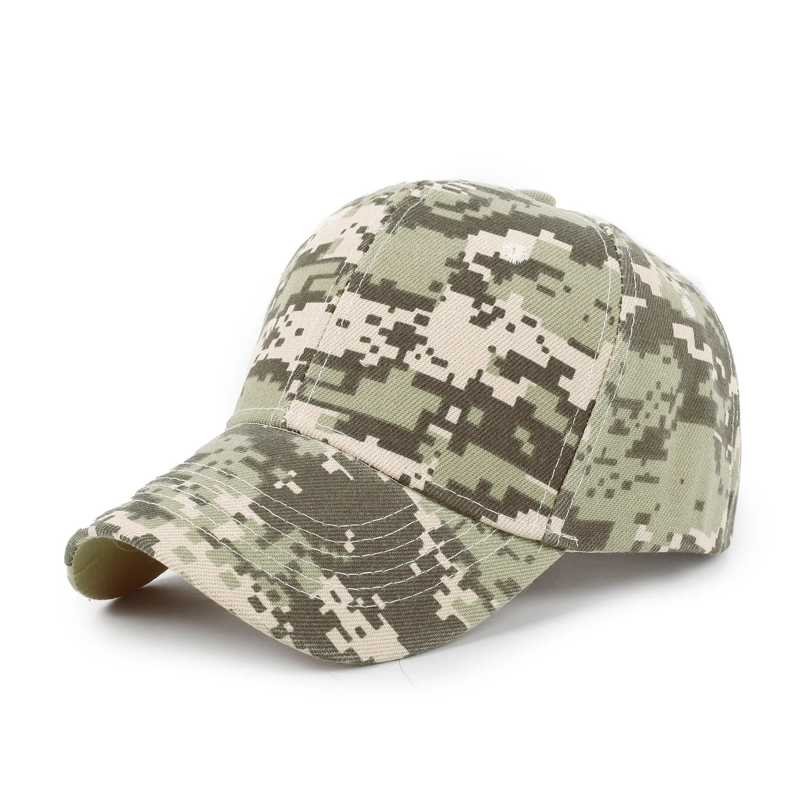 Unisex Camouflage Baseball Cap Outdoor Mountaineering Camping Running Fishing Sun Hat Hat Fashion Casual Accessories Qme B One Size