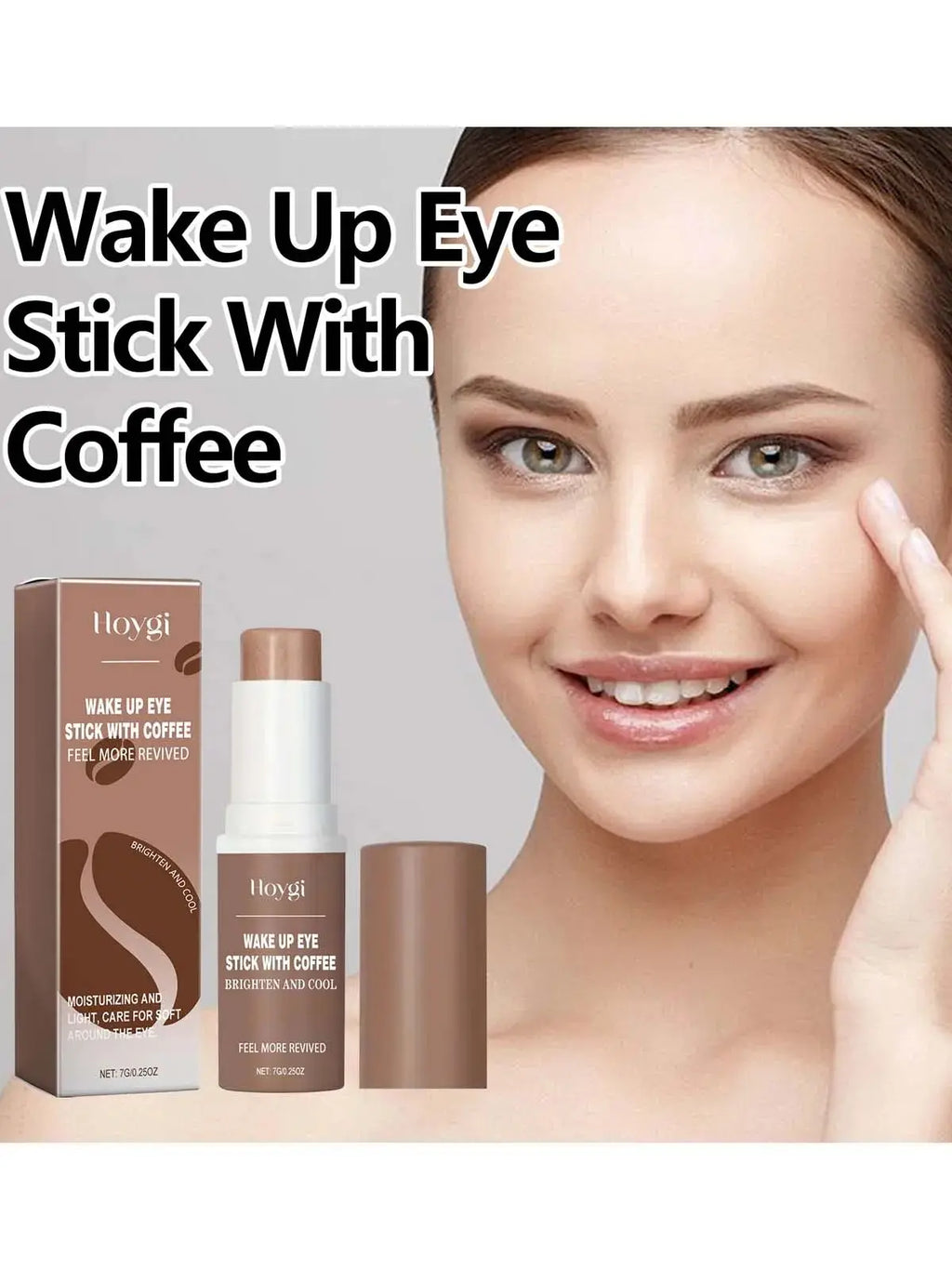 Caffeine Eye Stick Fade Dark Circles Eye Cream Firming Removal Puffiness Nourishing Moisturizing Lightening Eye Cream Stick Qme Default Title