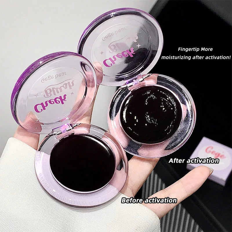 Warm Change Blush Clear Crystal Changing Highlight Long Lasting Fine Qme