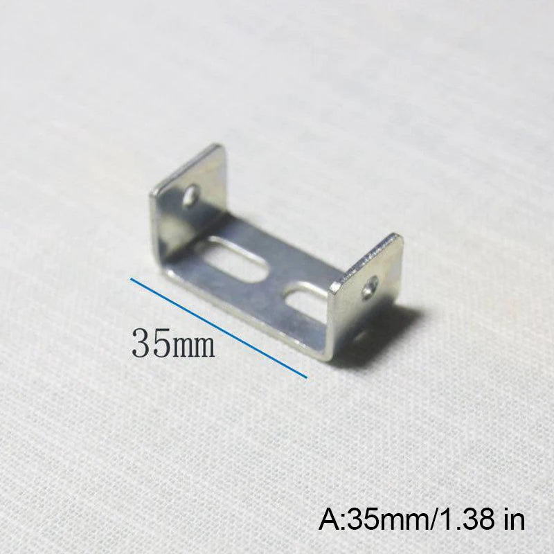 Bracket Ceiling Plate Mounting Iron Bar Fixed Screws Lamp Replacement Qme A