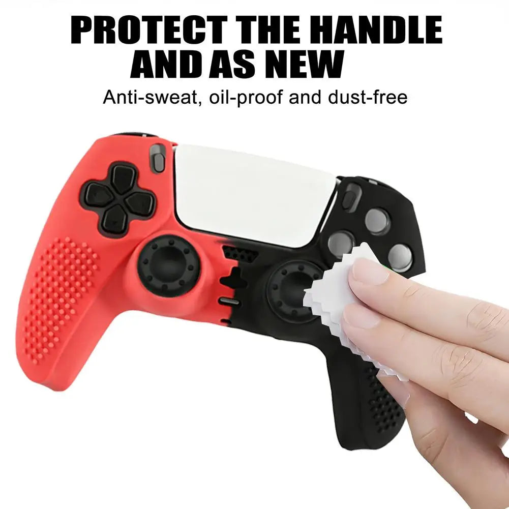 Controller Protection Cover PS5 Skin Anti-slip Soft Silicone Qme