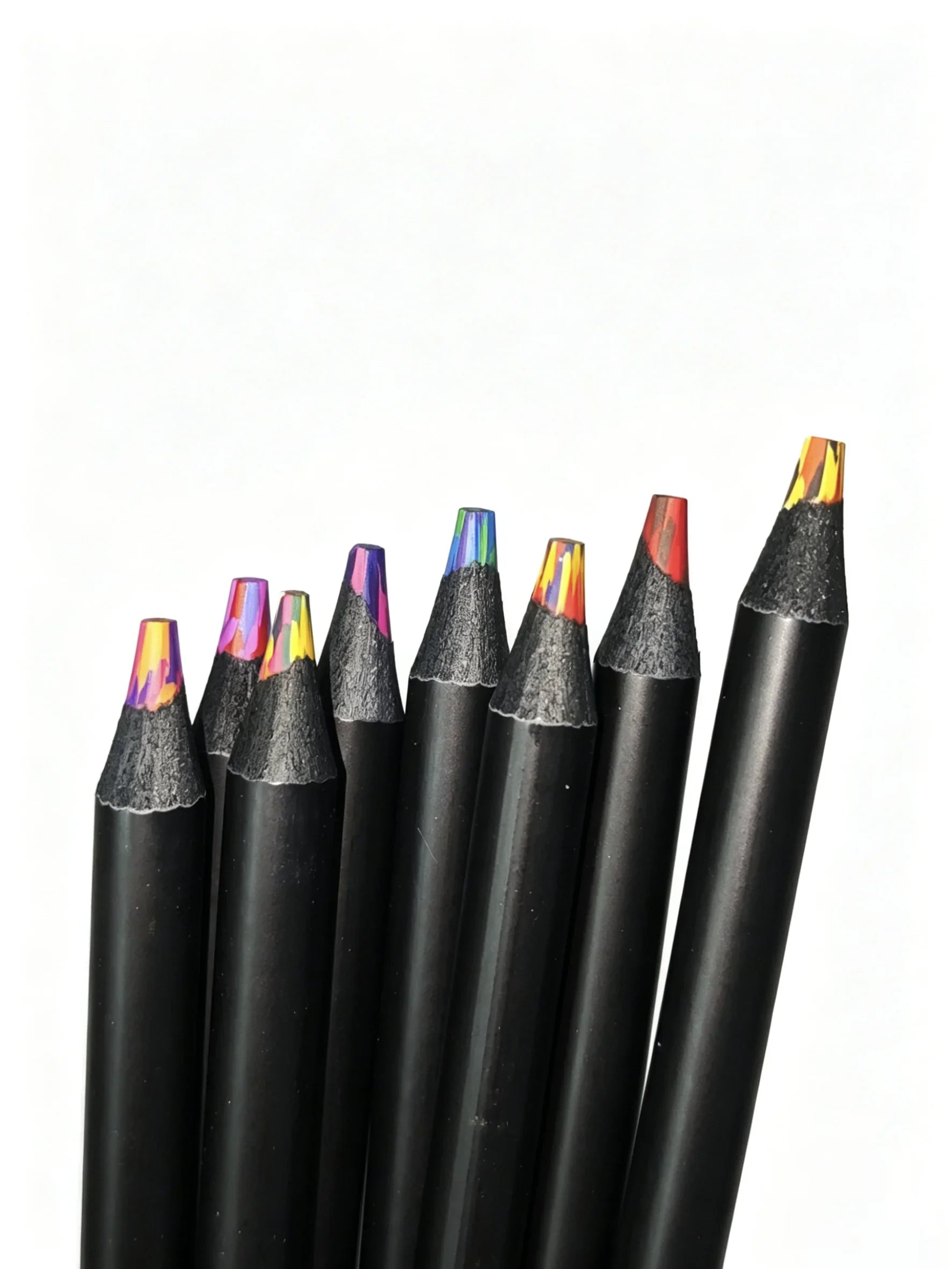 7 Gradient Rainbow Pens, Perfect for Doodling or Color Lovers. The Ultimate Choice for Holiday Gifts and Classroom Prizes. Qme