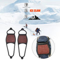 Coarse Sand Crampons for Shoes and Boots Anti Slip Traction Ice Shoes Grippers for Ice Snow Winter Hiking Climbing Ice Fishing Qme Default Title