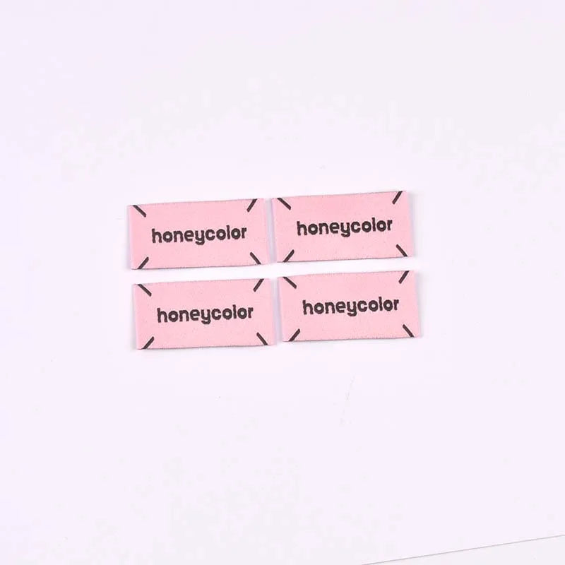 30pcs 19.5-55mm Cute Bear Fabric Labels, Handmade Sew On Tags for DIY Clothes Bags Crafts Decoration cp3860 Qme 19.5x39mm-6