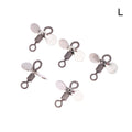 Plug Casting Fishing Propeller Blade Turbo Spinner Blades DIY Lure Qme 2 Silver