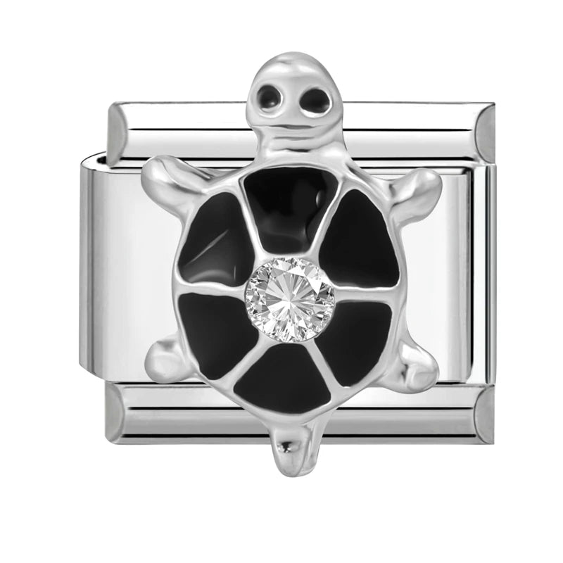 Fashion Women's Daisy Sun Stars NO.8 Ball Italian Charm Links Fit 9mm Bracelet Stainless Steel Jewelry Making DIY Bracelet Gifts Qme S 25